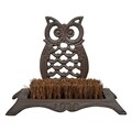 Perie pantofi, Esschert, Owl, 15.6 x 25.1 x 19.5 cm, fier forjat/lemn/fibra de cocos