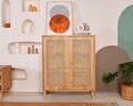 Bufet, Wolina, Hazeran Sideboard, 40x90x110 cm, Lemn, Stejar
