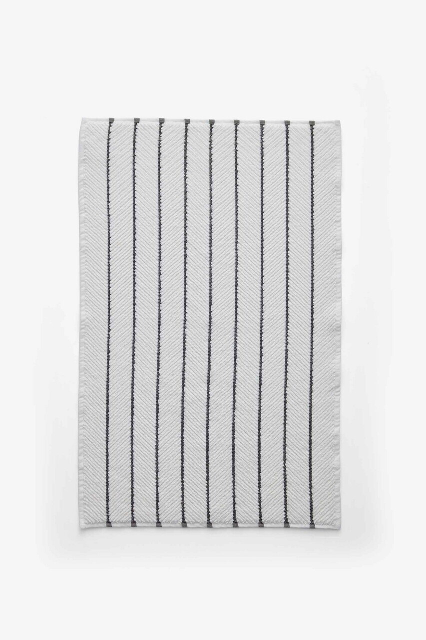 Covoras de baie, L'essentiel Maison, Odisha, AMESTEC DE BUMBAC ȘI TENCEL, Crem — imaginea 2