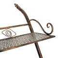 Suport pentru ghivece, Macey, Creaciones Meng, 34x52x78 cm, fier forjat