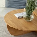 Set masute de cafea, Neostill, Podium Wood, Lemn masiv de pin, Stejar