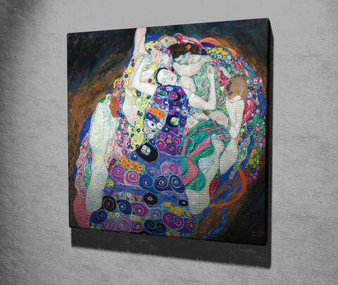Tablou decorativ, kc249, canvas, lemn, multicolor
