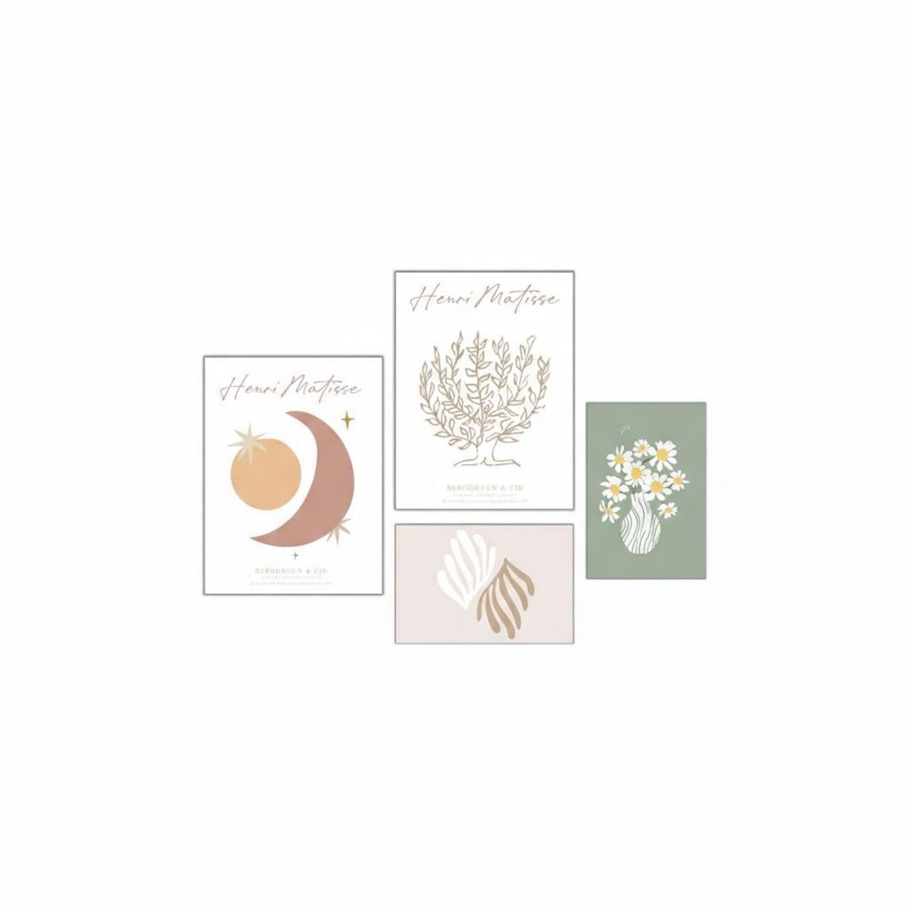 Set 4 tablouri decorative, Mdf, Imprimare digitala, Multicolor - view 2