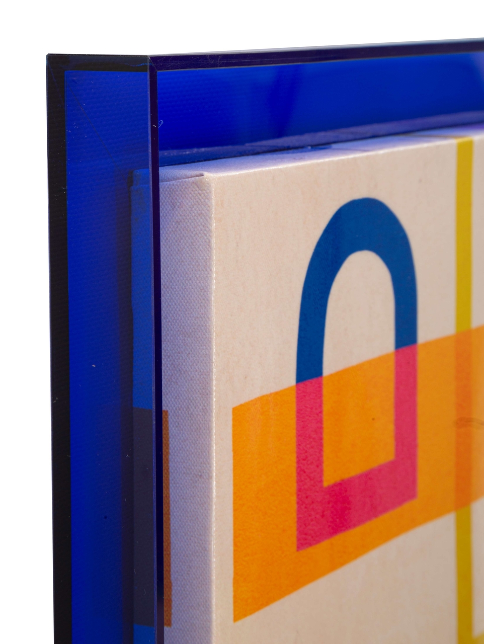 Tablou decorativ Modis -B, Mauro Ferretti, 60x80 cm, canvas/lemn de pin/plastic, multicolor