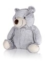 Opritor de usa Bear, Banquet, 15x15x28 cm, textil/nisip
