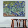 Tablou decorativ, 70100VANGOGH035, Canvas, Lemn, Multicolor