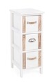 Comoda Romance, Bizzotto, 26 x 32 x 63 cm, lemn de paulownia