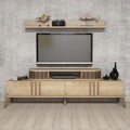 Comoda TV, Hommy Craft, Eylül, 120x11.8x16 cm, Stejar