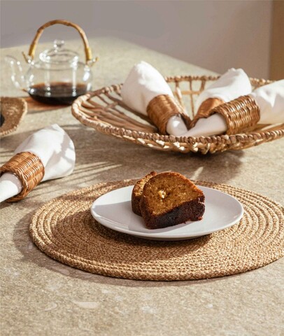 Traversa de masa, 9028118, bumbac, natural