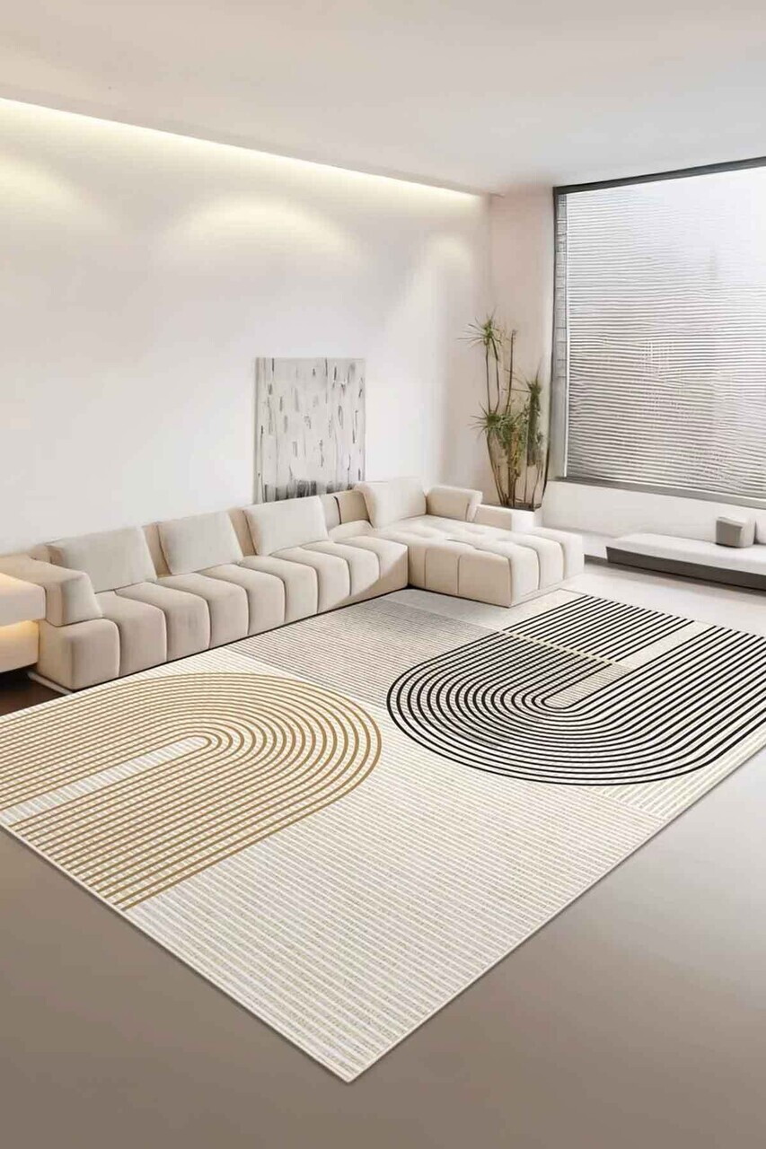 Covor, CLR-7367-HALI-39, 140x250 cm, Poliester, Multicolor
