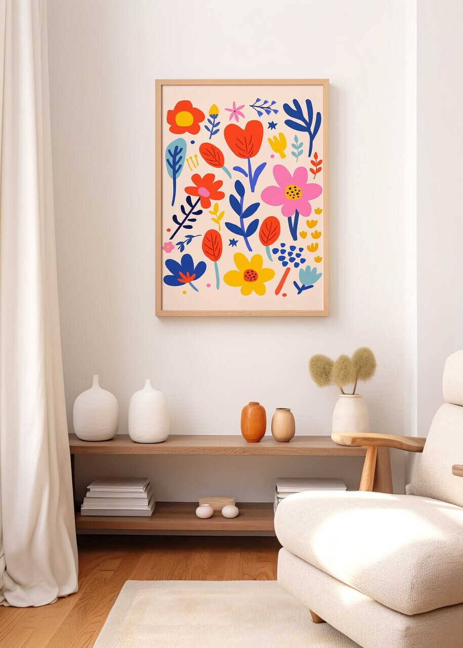 Tablou decorativ, Artnewclahsp98-3348, Lemn masiv, MDF, Multicolor