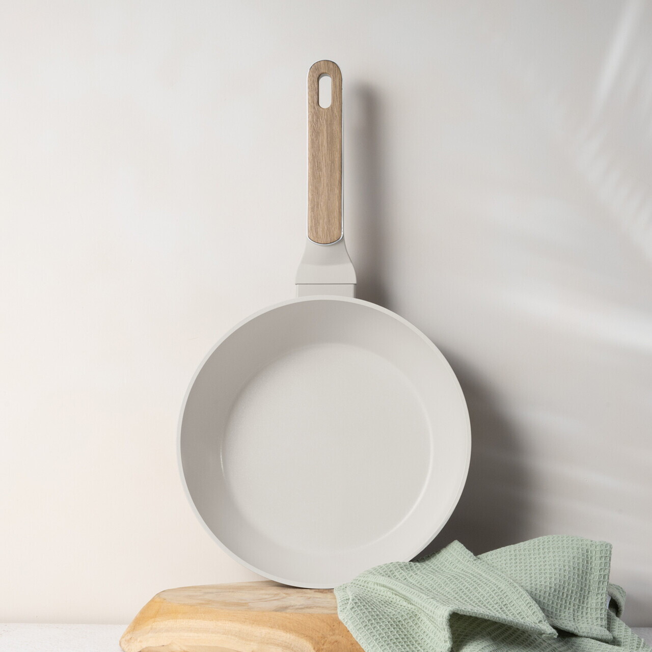 Set pentru gatit Berlinger Haus, Sahara Nordic, 10 piese, aluminiu forjat, crem mat/natur - imagine 6