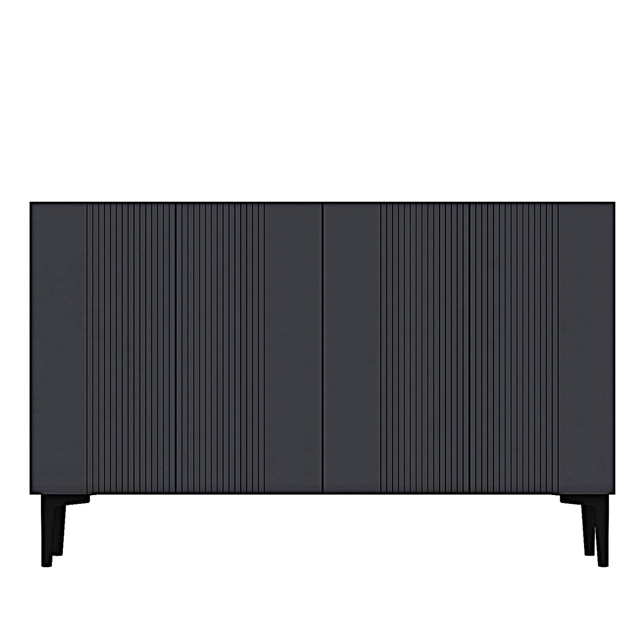 Consola, Hanah Home, Corsa 120, 120x75x32 cm, Antracit - view 5