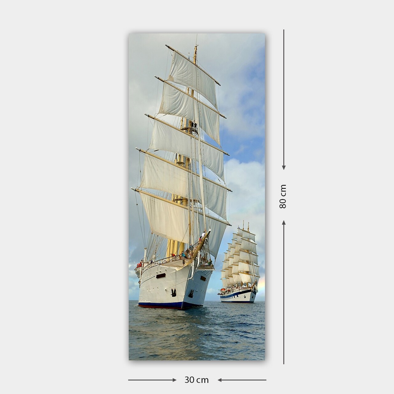 Tablou decorativ, DKY275169218_3080, 30 x 80 cm, Multicolor - view 2