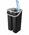 Set de curatenie cu mop plat Master Clean, Vanora, 2 piese, plastic, negru/gri