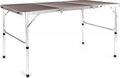 Masa pliabila pentru picnic, Mobby, Happy Green, 135x65x70 cm, aluminiu/MDF