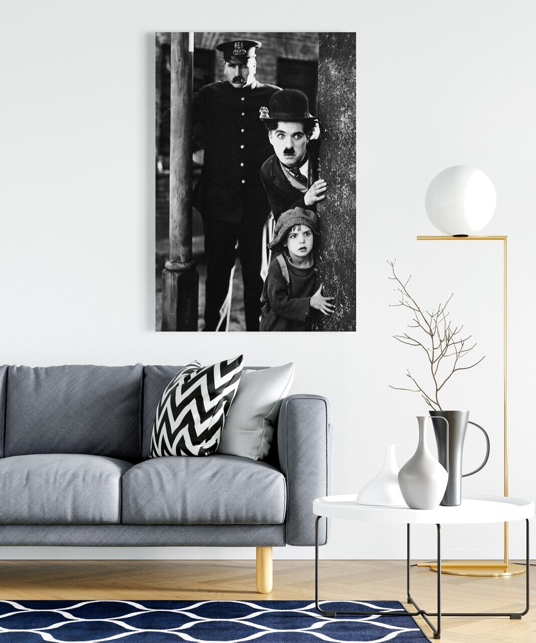 Tablou decorativ, NA-TUR-1014, Dimensiune: 60 x 90 cm, Multicolor