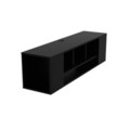 Comoda TV, Zena Home, Paldi, PAL, Negru
