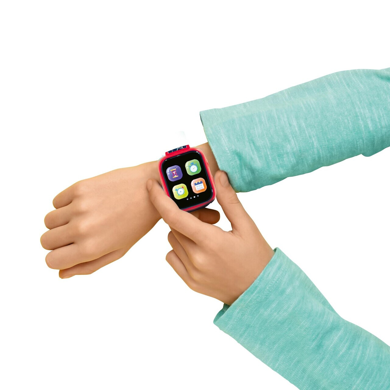 Ceas cu aparat foto si camera video pentru copii Spiderman, LEXIBOOK, 25 cm, plastic, rosu - imagine 2