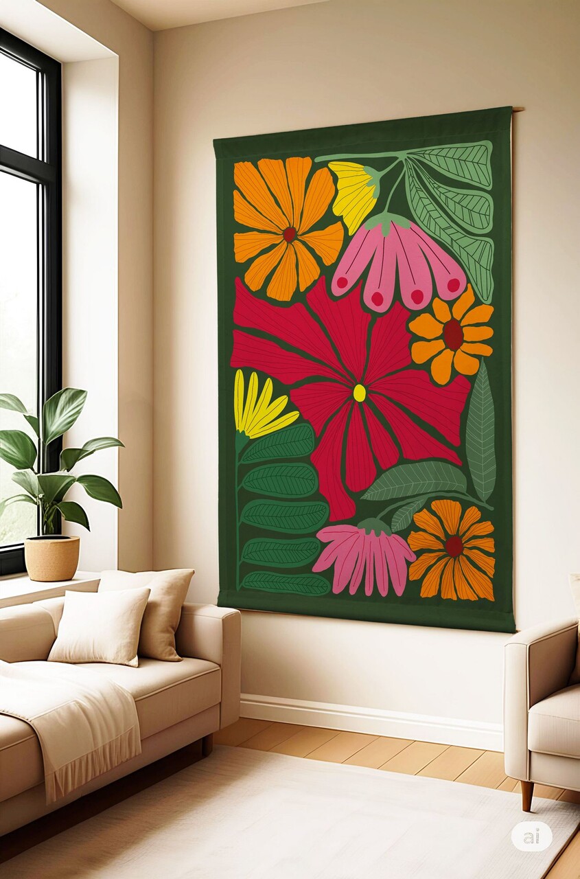 Tablou decorativ Polybaby 3 Lățime: 145 cm Înălțime: 200 cm Multicolor