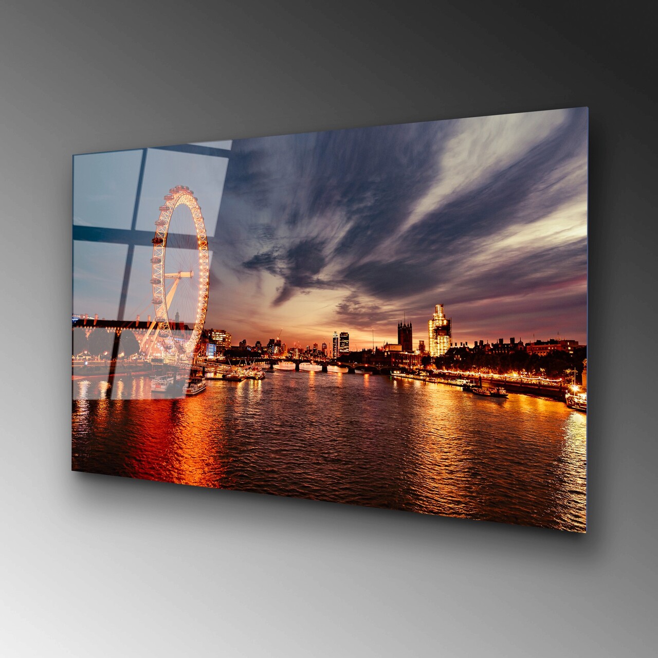 Tablou decorativ, UV-174 70 x 100, 70 x 100 cm, Multicolor - view 4
