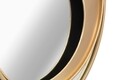 Oglinda decorativa Vortic, Mauro Ferretti, Ø 70 cm, fier, auriu