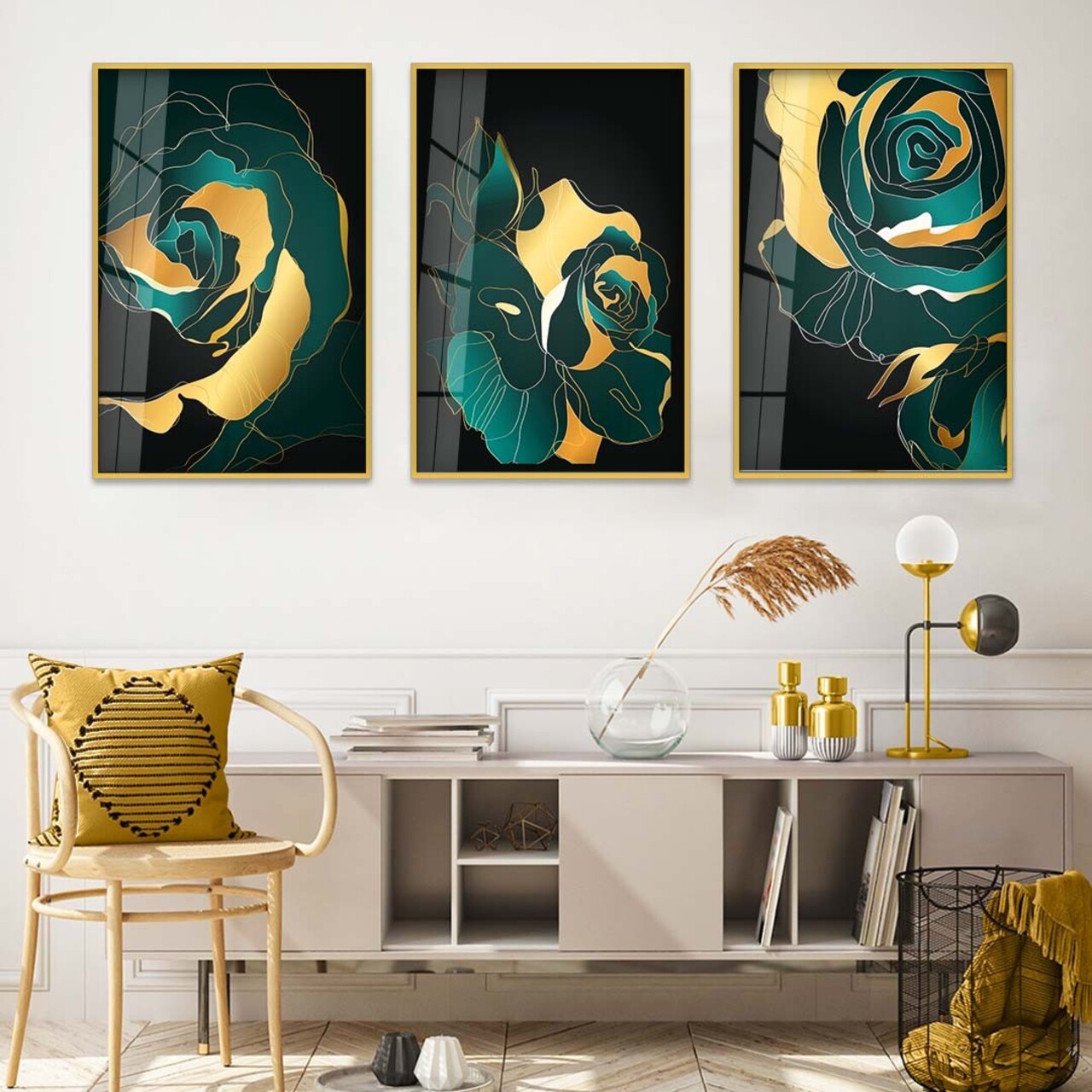 Tablou decorativ Huhu390 Aluminiu Multicolor