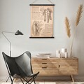 Decoratiune de perete Peas, Creaciones Meng, 55x75 cm, in/lemn de brad chinezesc