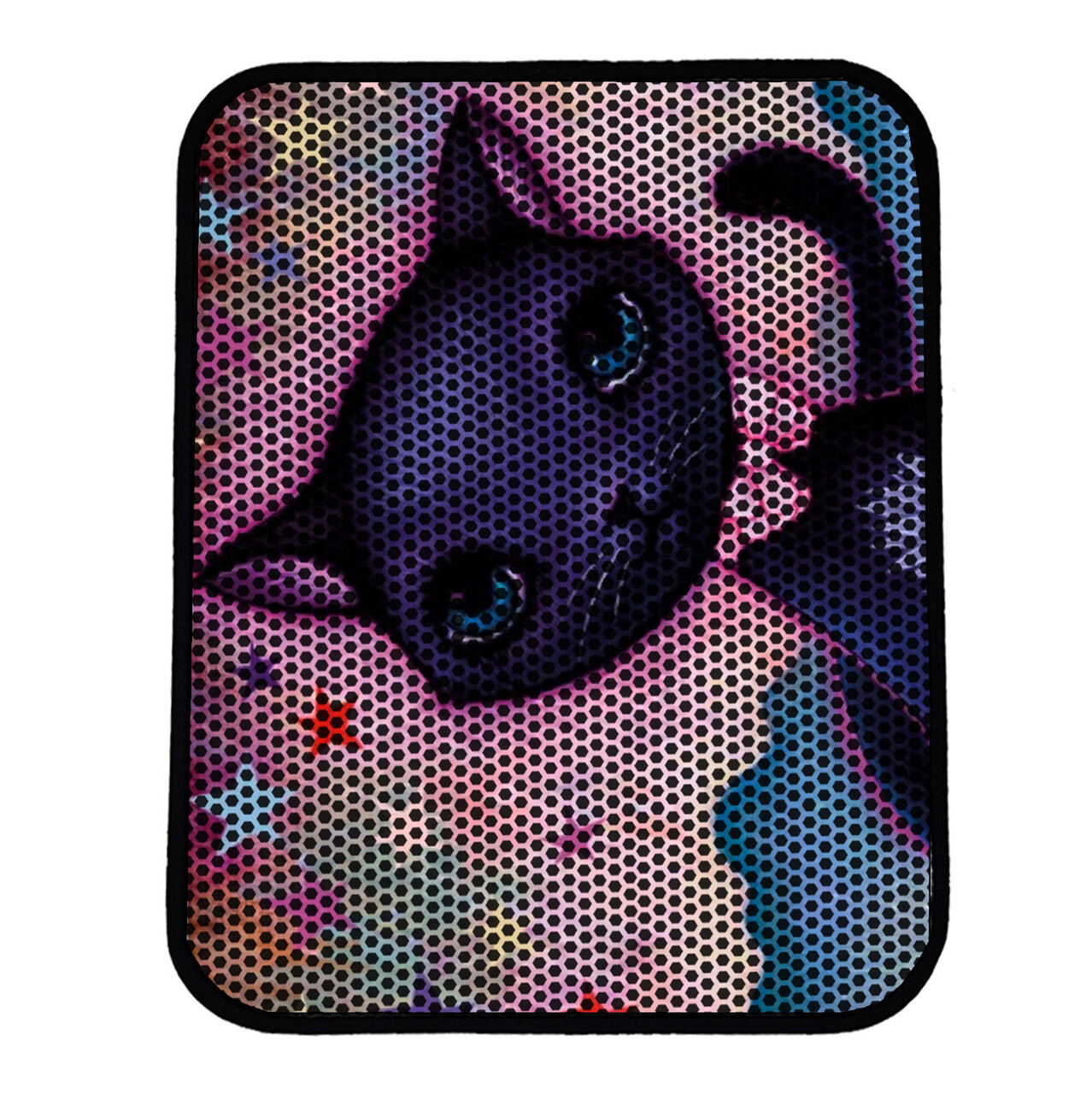 Covoras litiera pentru colectarea granulelor de nisip, Paws &amp; Whiskers, Nrszn0112, 50% PVC/50% poliester, Multicolor - view 2