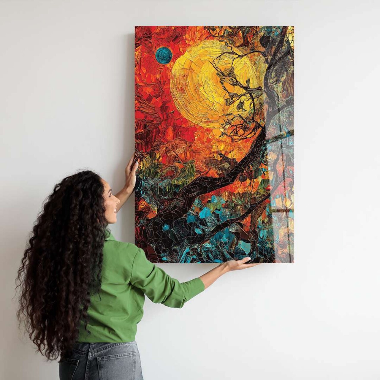 Tablou decorativ, Hhlzvh018, 70 x 100 cm, Multicolor - view 3