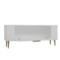 Comoda TV, Olivia, Retrop3, Alb/Auriu