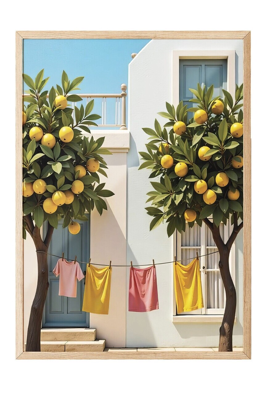Tablou decorativ, 109653, Lemn masiv, Sticla PVC, Multicolor - view 2
