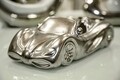 Decoratiune Car Spider, Mauro Ferretti, 31.5 x 14.5 x 9 cm, ceramica, argintiu mat