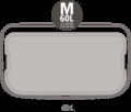 Cos de gunoi cu soft touch, Brabantia, Bo Touch Matt, 60 L, 31.2x54.5x81.5 cm, otel, negru mat