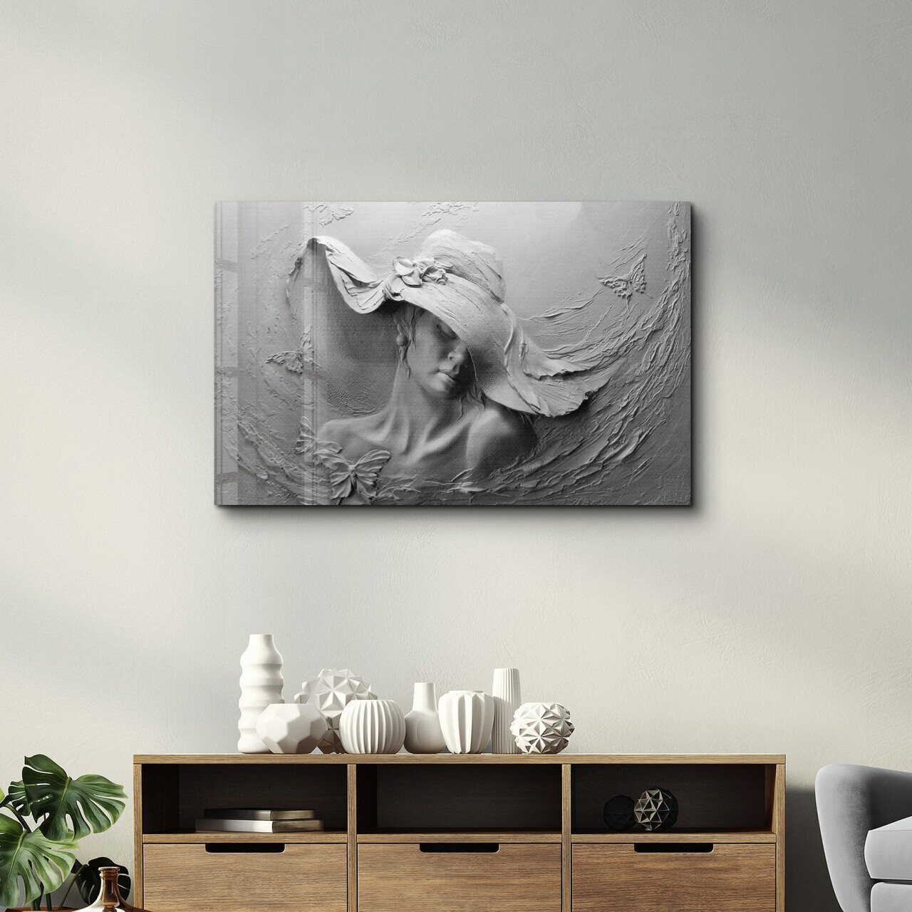 Tablou decorativ, CAM-5087, Dimensiuni: 70 x 110 cm, Multicolor — imaginea 2