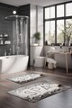 Set covorase de baie, Cartwright, CT-5201, Poliester, Multicolor