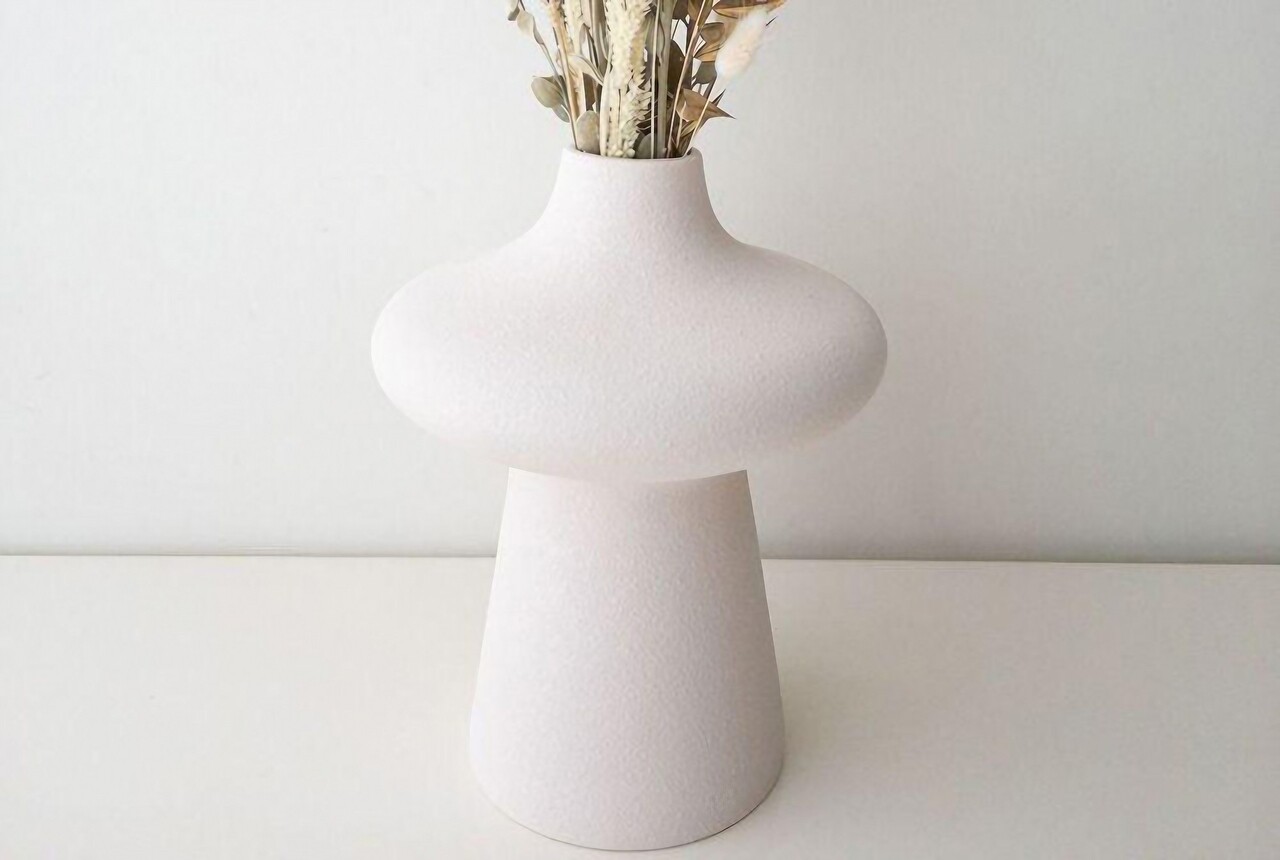 Vaza, CY0101, Ceramica, Alb