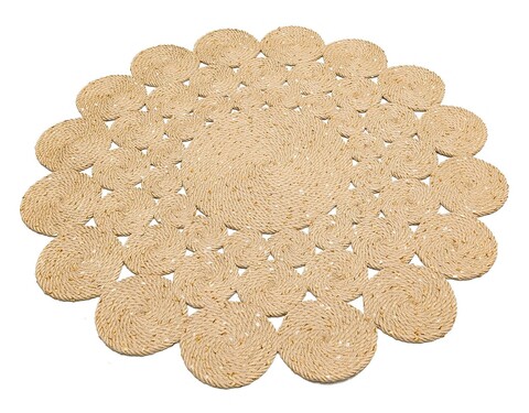 Covor de hol, ptn 07 natural , 100% polipropilen/iuta/bumbac reciclat, bej