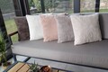 Perna, Cushion - White, Aksu, Poliester
