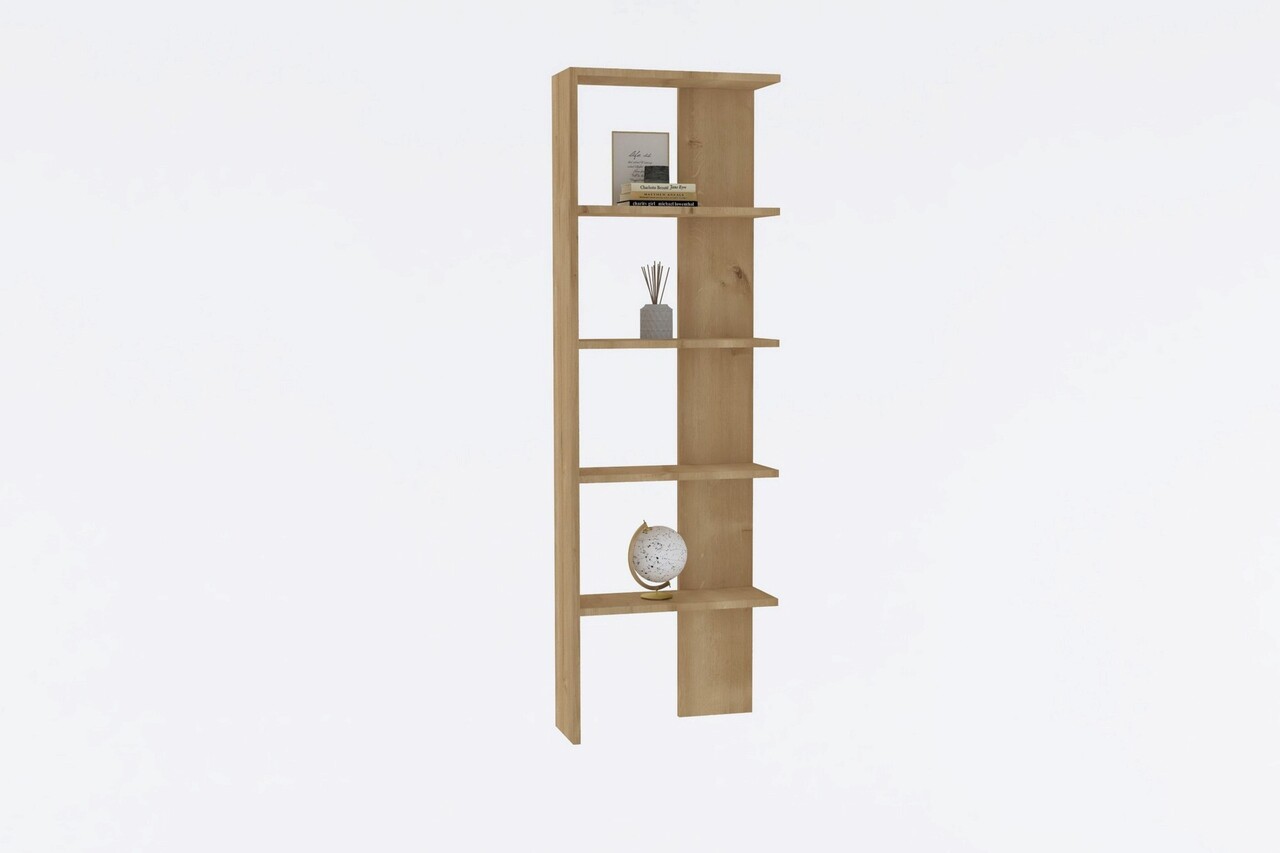 Corp biblioteca, Asse Home, Eze, 51x160x21 cm, Stejar - 1 | YEO