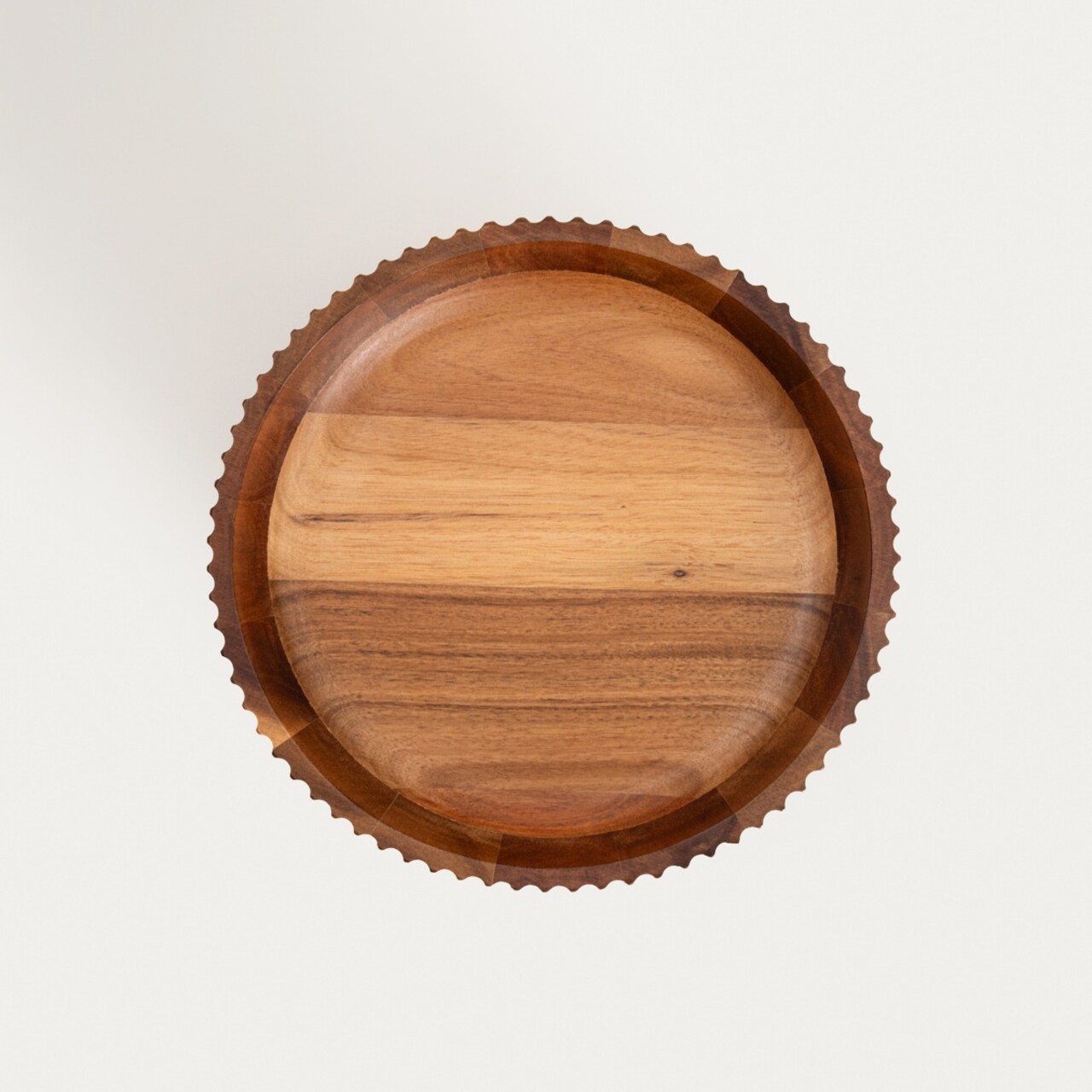 Platou Rillet, Homla, 25.5x9 cm, lemn, natur - imagine 2