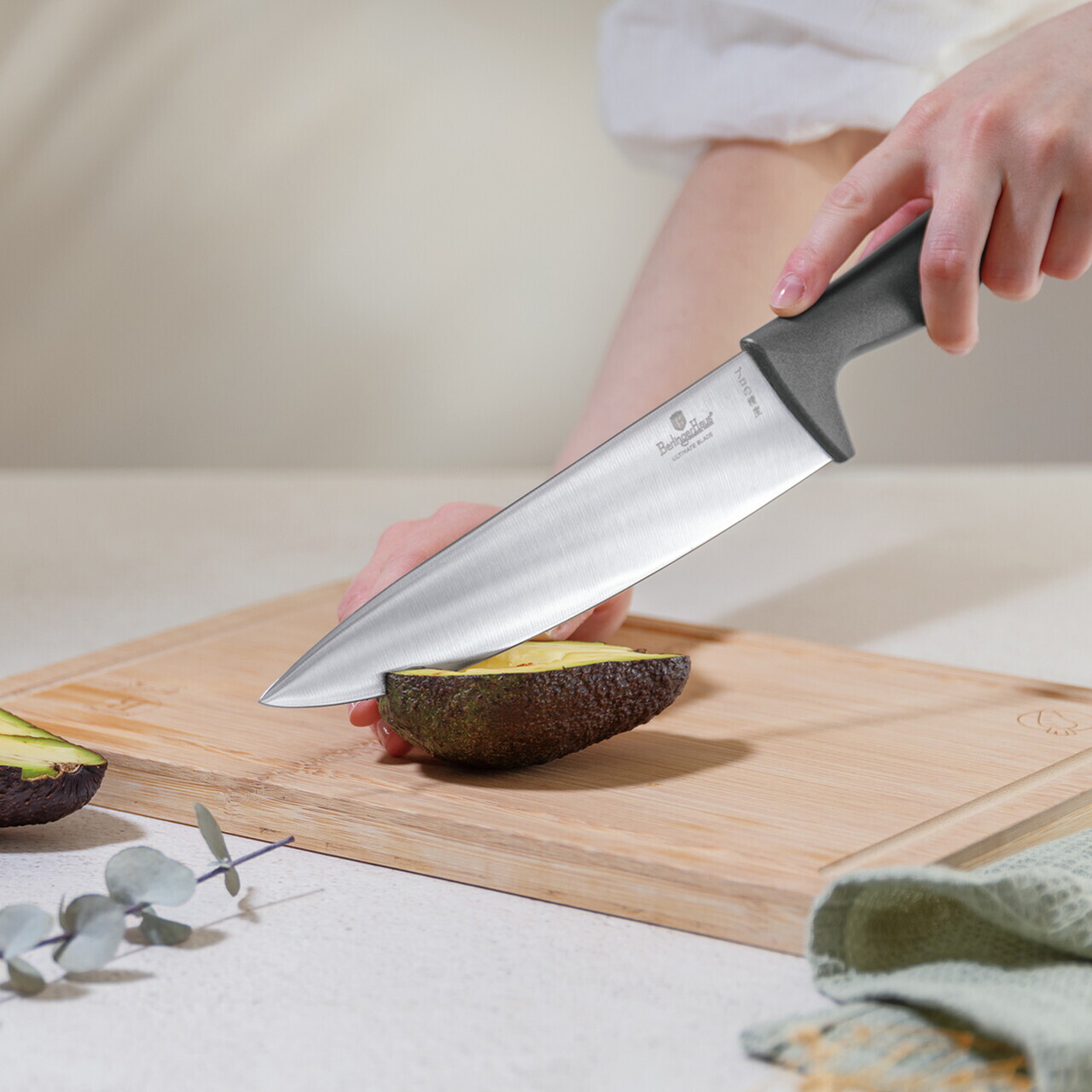 Set 6 cutite Berlinger Haus, Anthracite, inox, antracit mat - imagine 2