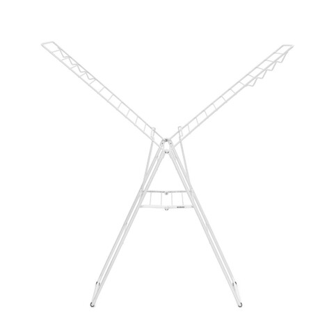 Uscator de rufe, Brabantia, Hangon Fresh, 25 m capacitate de uscare, otel, alb