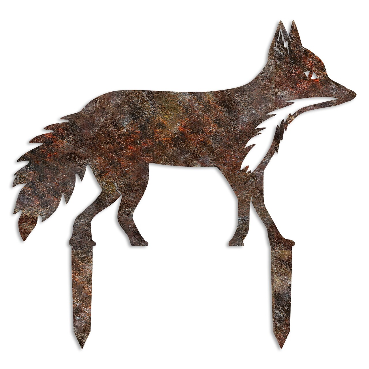 Obiect decorativ de grădină, Fox -A 01, 48x50 cm, Multicolor - view 4