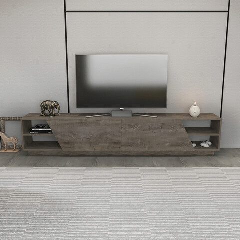 Comoda tv, retricy, rhodes, 240x37.1x47.4 cm, pal, wenge