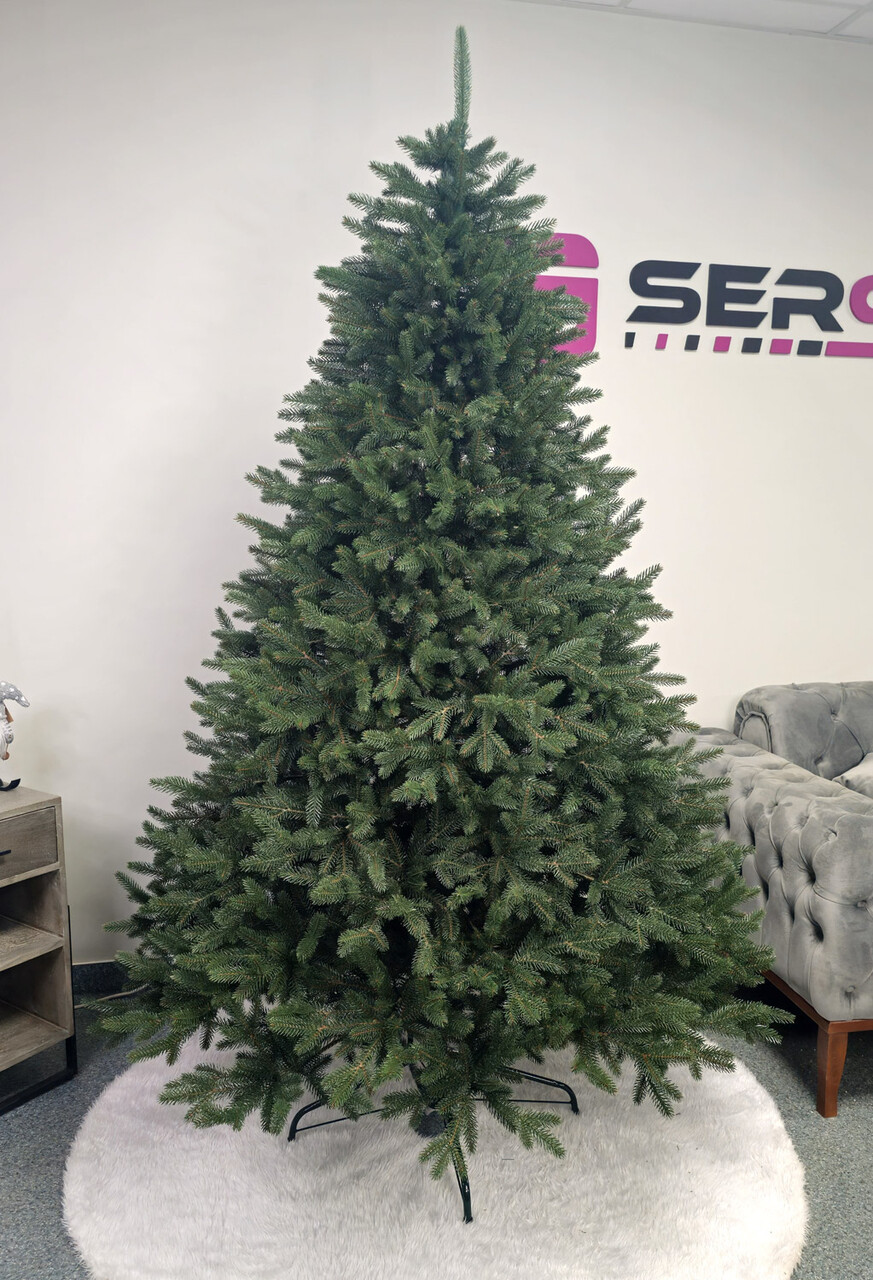 Brad artificial Christmas Deluxe by Sersimo, Alpin Select, integral 3D, 230cm — imaginea 16