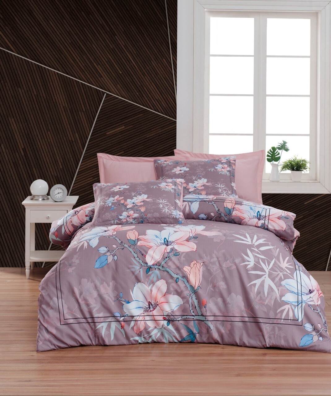Lenjerie de pat pentru o persoana, 483, Pearl Home, Poliester Satinat