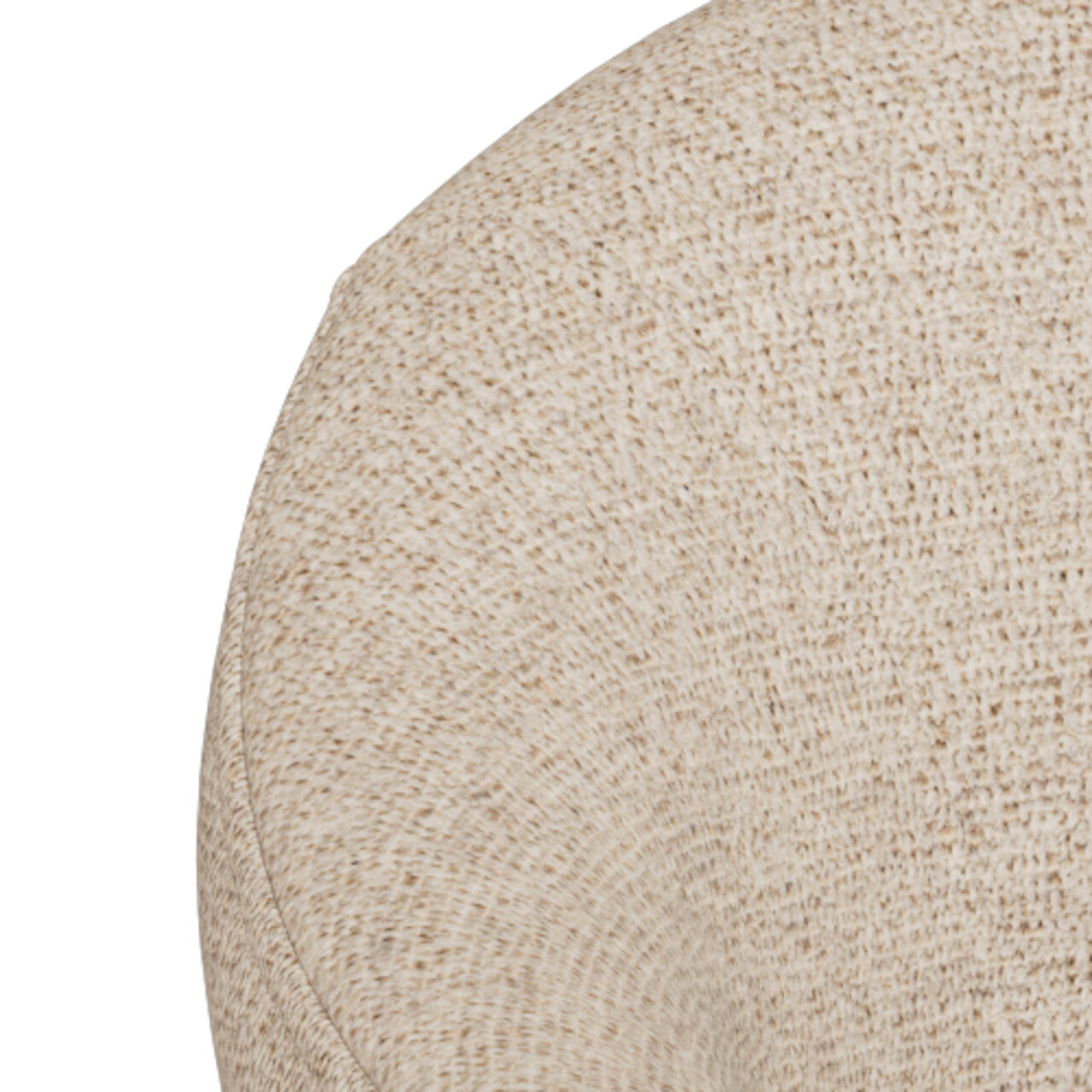 Scaun Tori, Actona, 64.5x56.5x80 cm, tesatura Boucle/otel, bej - view 6