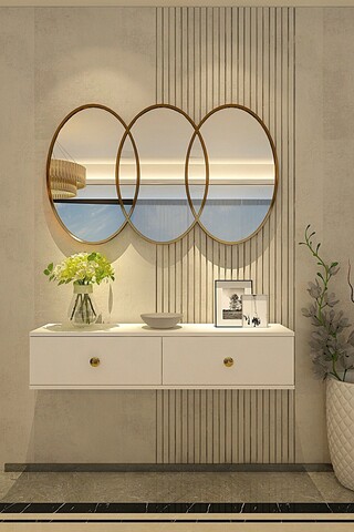 Dulap, Hanah Home, Zuzu 120, 120x25.6x29.6 cm, PAL , Alb