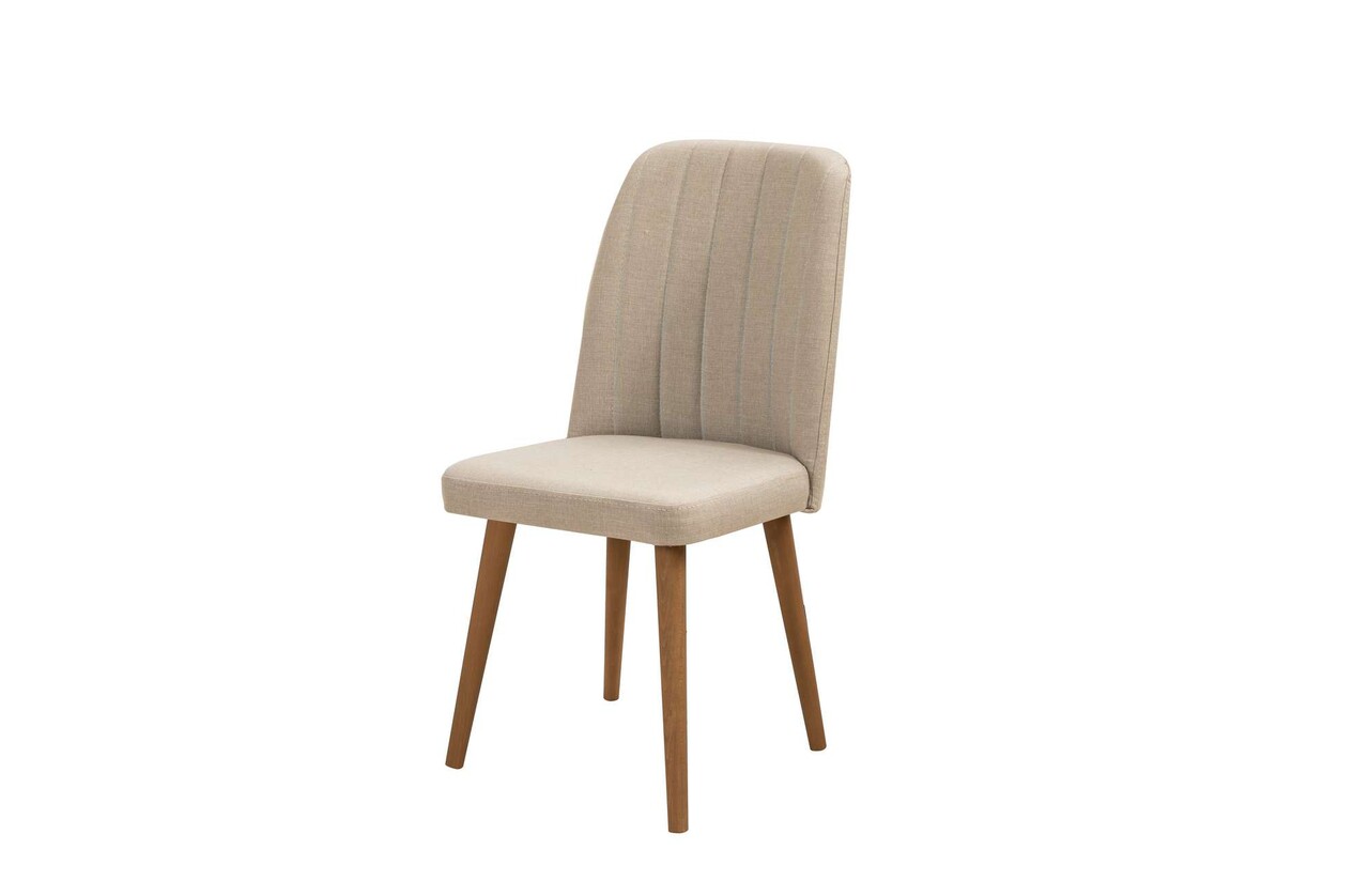 Scaun, Hanah Home, Vina 1005, 47x90x44 cm, PAL, Nuc / Crem - view 2